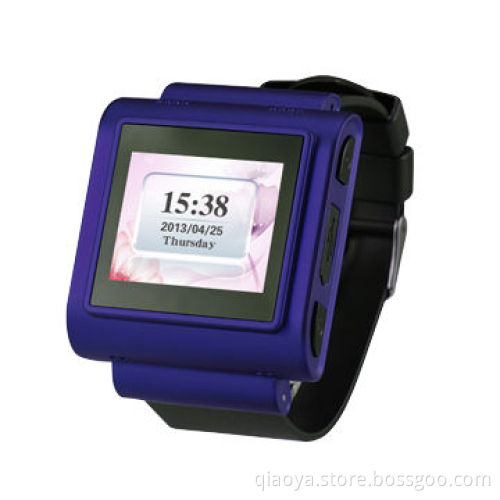 Smart fitness watch phone, designed for aerobic exercise, with strapless heart rate monitor
